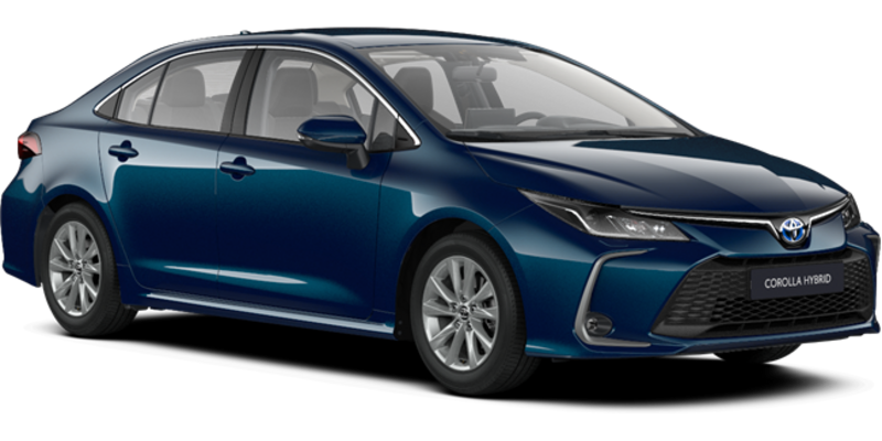 Corolla Hybrid, sedans, 1.8 hibrīds (140 zs), e-CVT, priekšējā piedziņa, Active