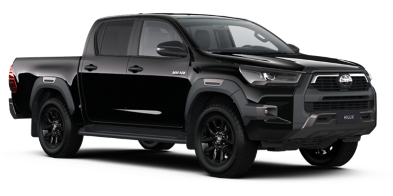 Hilux, Double Cab, 2.8 daļējs hibrīds (dīzelis) (204 zs), A/T, pilnpiedziņa, Invincible