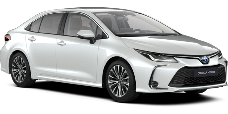 Corolla Hybrid, sedans, 1.8 hibrīds (140 zs), e-CVT, priekšējā piedziņa, Active Plus