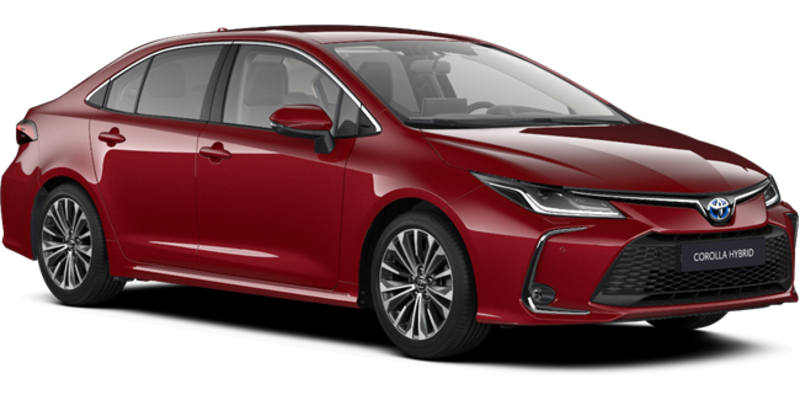 Corolla Hybrid, sedans, 1.8 hibrīds (140 zs), e-CVT, priekšējā piedziņa, Active Plus