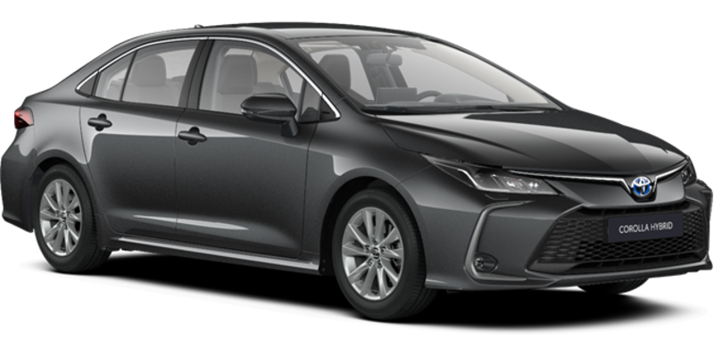 Corolla Hybrid, sedans, 1.8 hibrīds (140 zs), e-CVT, priekšējā piedziņa, Active