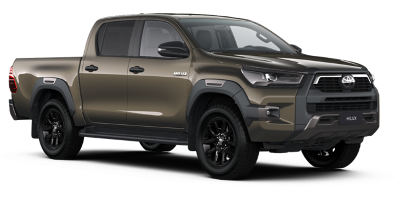 Hilux, Double Cab, 2.8 daļējs hibrīds (dīzelis) (204 zs), A/T, pilnpiedziņa, Invincible