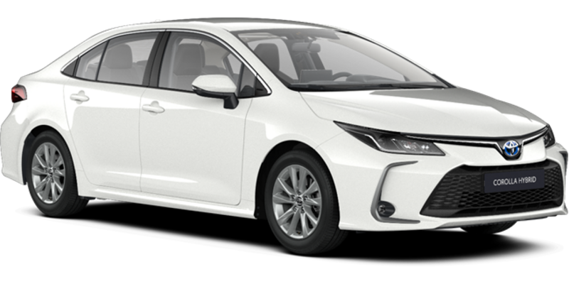 Corolla Hybrid, sedans, 1.8 hibrīds (140 zs), e-CVT, priekšējā piedziņa, Active