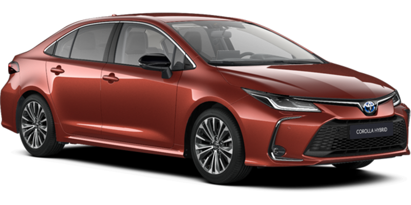 Corolla Hybrid, sedans, 1.8 hibrīds (140 zs), e-CVT, priekšējā piedziņa, Active Plus