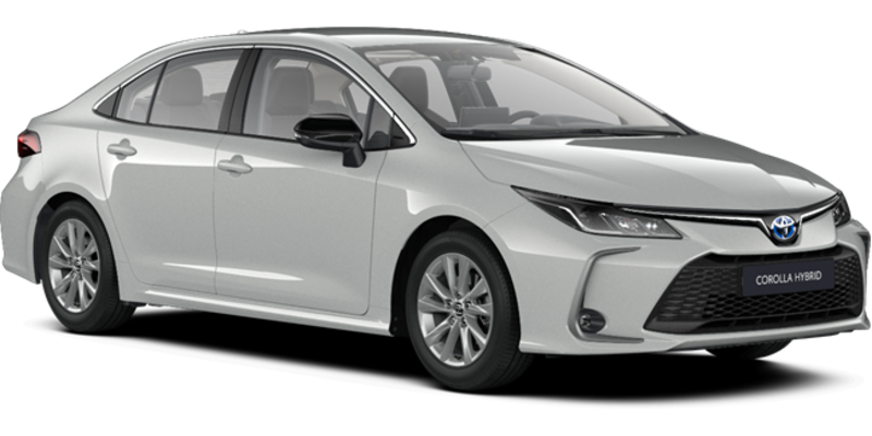 Corolla Hybrid, sedans, 1.8 hibrīds (140 zs), e-CVT, priekšējā piedziņa, Active