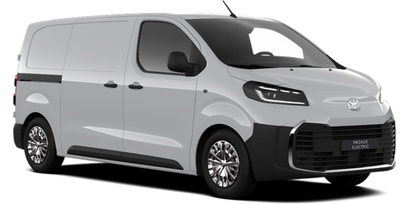 Proace, Vidēja garuma furgons ar 180 grādu leņķī atveramām aizmugures durvīm 5 durvis,  elektrība (136 zs), automātiska, priekšējā piedziņa, Professional Plus